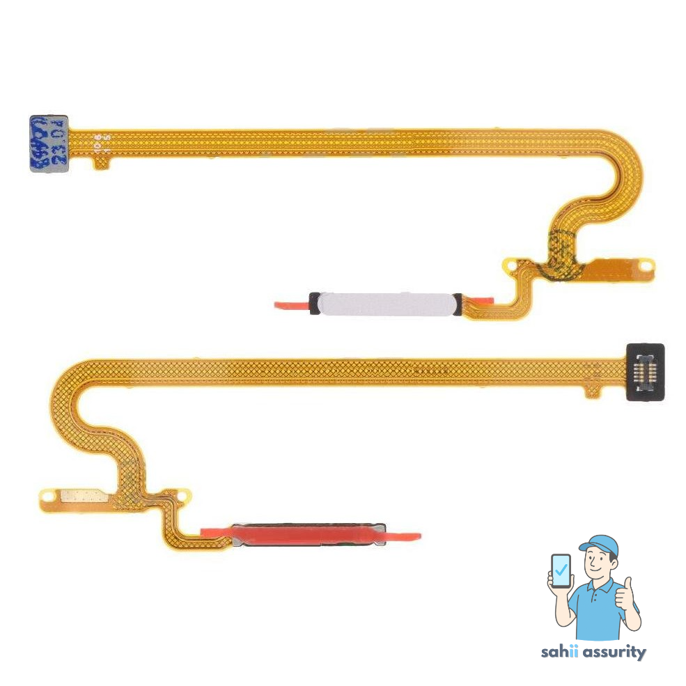 Fingerprint Sensor with Flex Cable for Vivo Y16 White